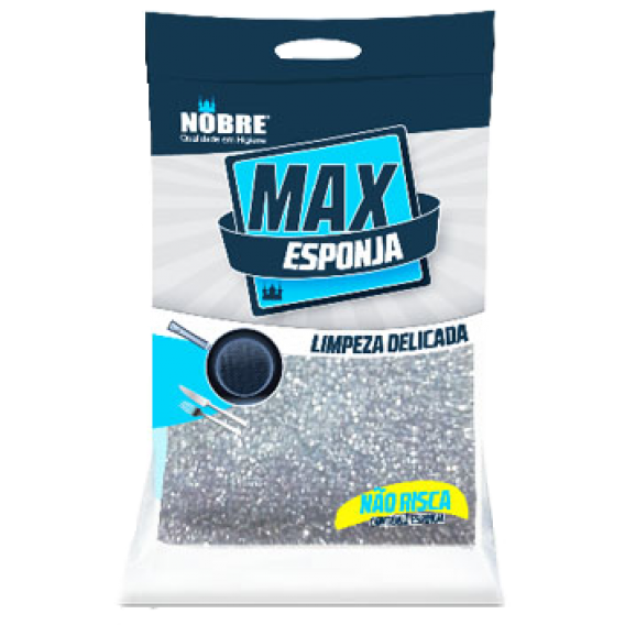 MAX Esponja Limpeza Delicada  - Nobre